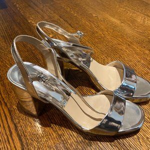 Zara Silver Heels